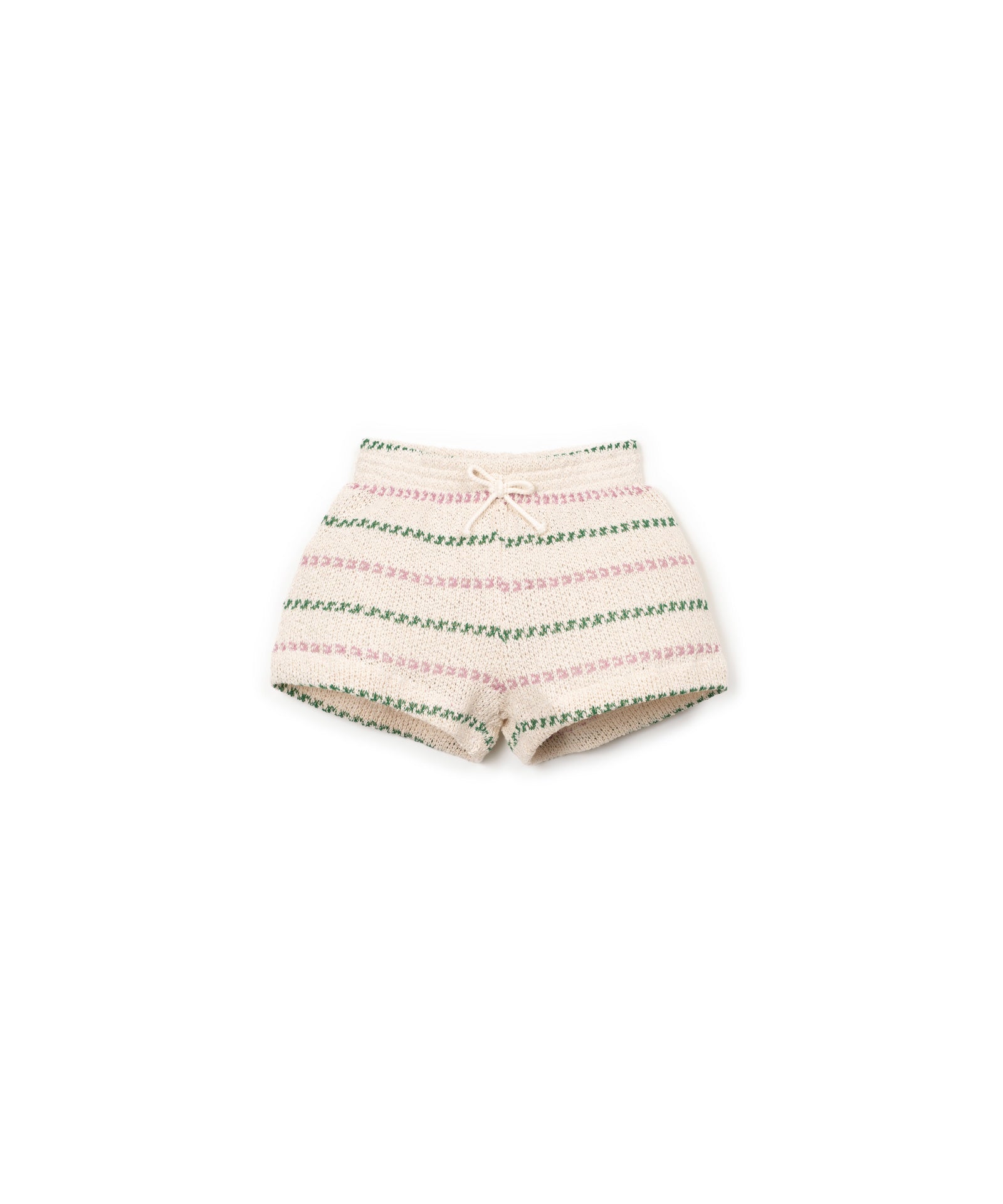 Play Up - striped jersey shorts - sculpture