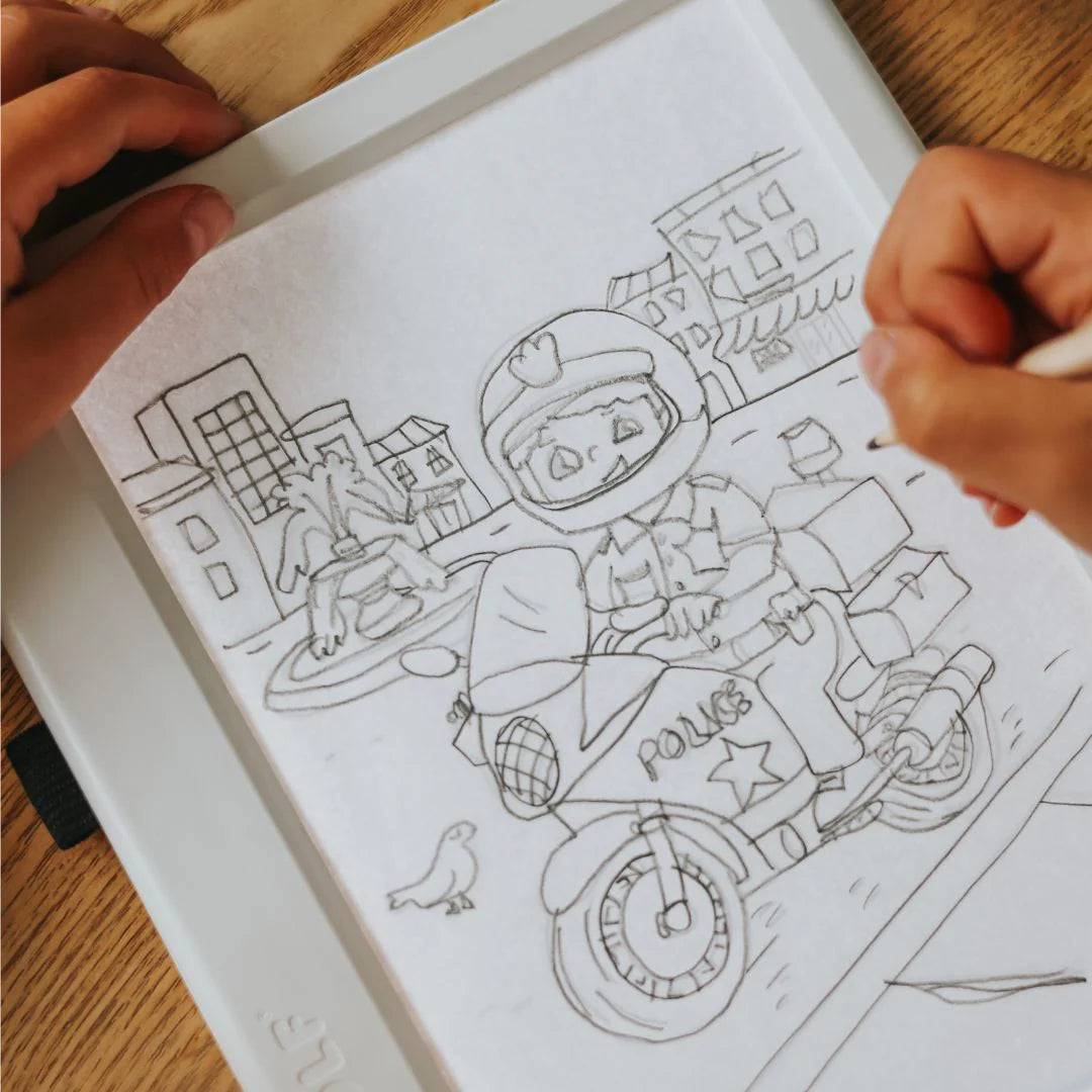 Kidywolf - kidydraw pad 6+ refill - alledaagse helden