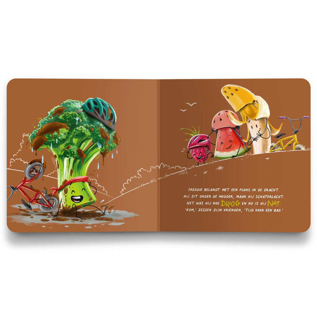 Höngry - kartonboekje - broccoli andersom