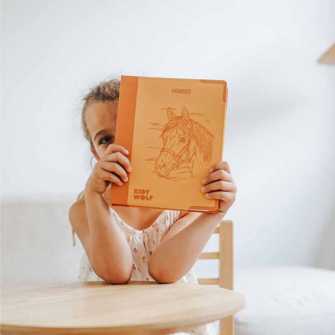 Kidywolf - kidydraw pad 8+ refill - paarden