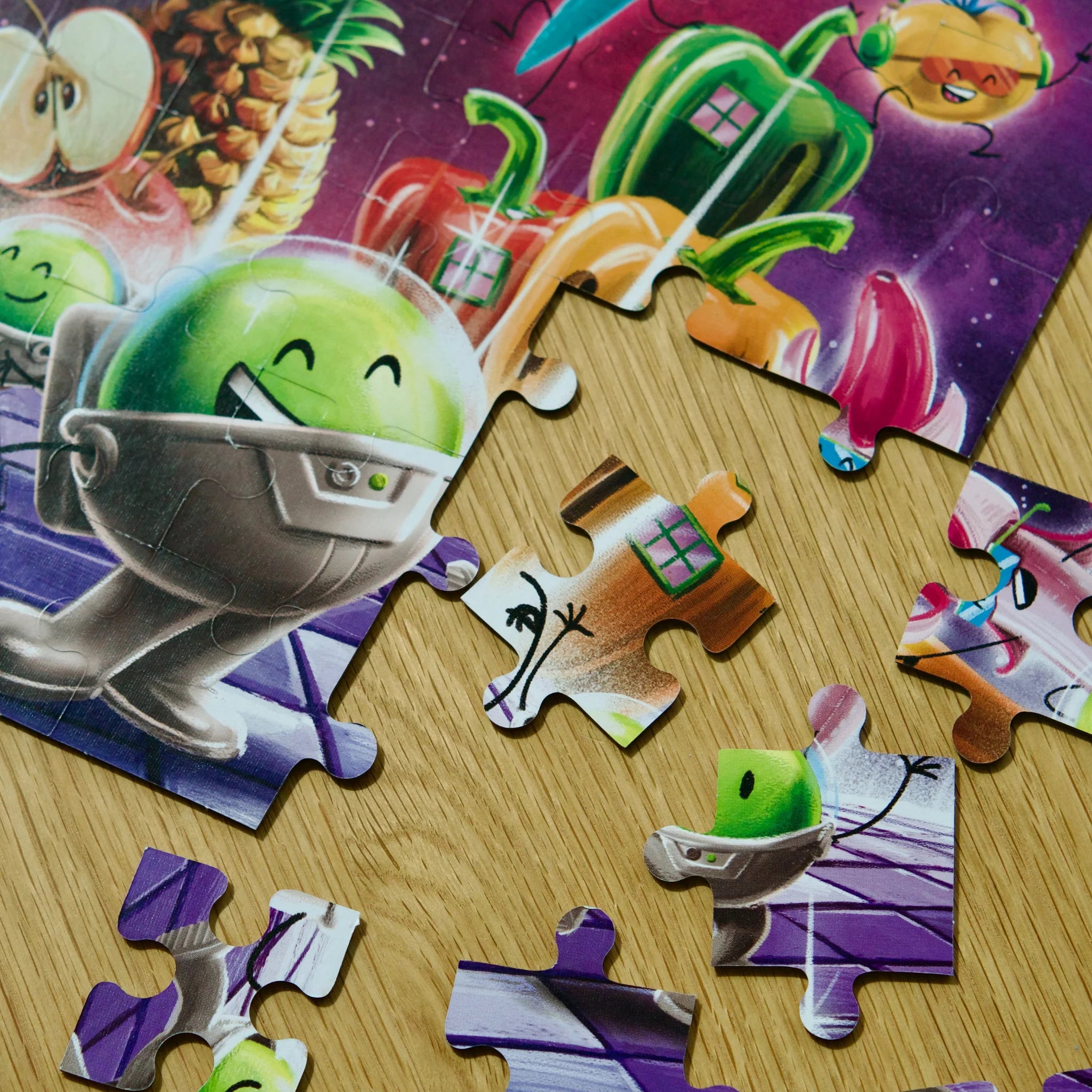 Höngry - puzzel - de erwtjes
