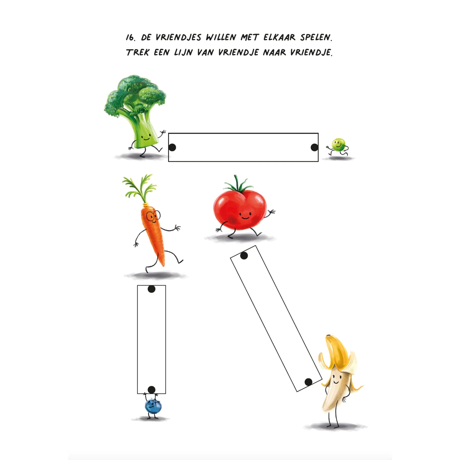 Höngry - boek - mimi watermeloen kleur & doeboek met stickers