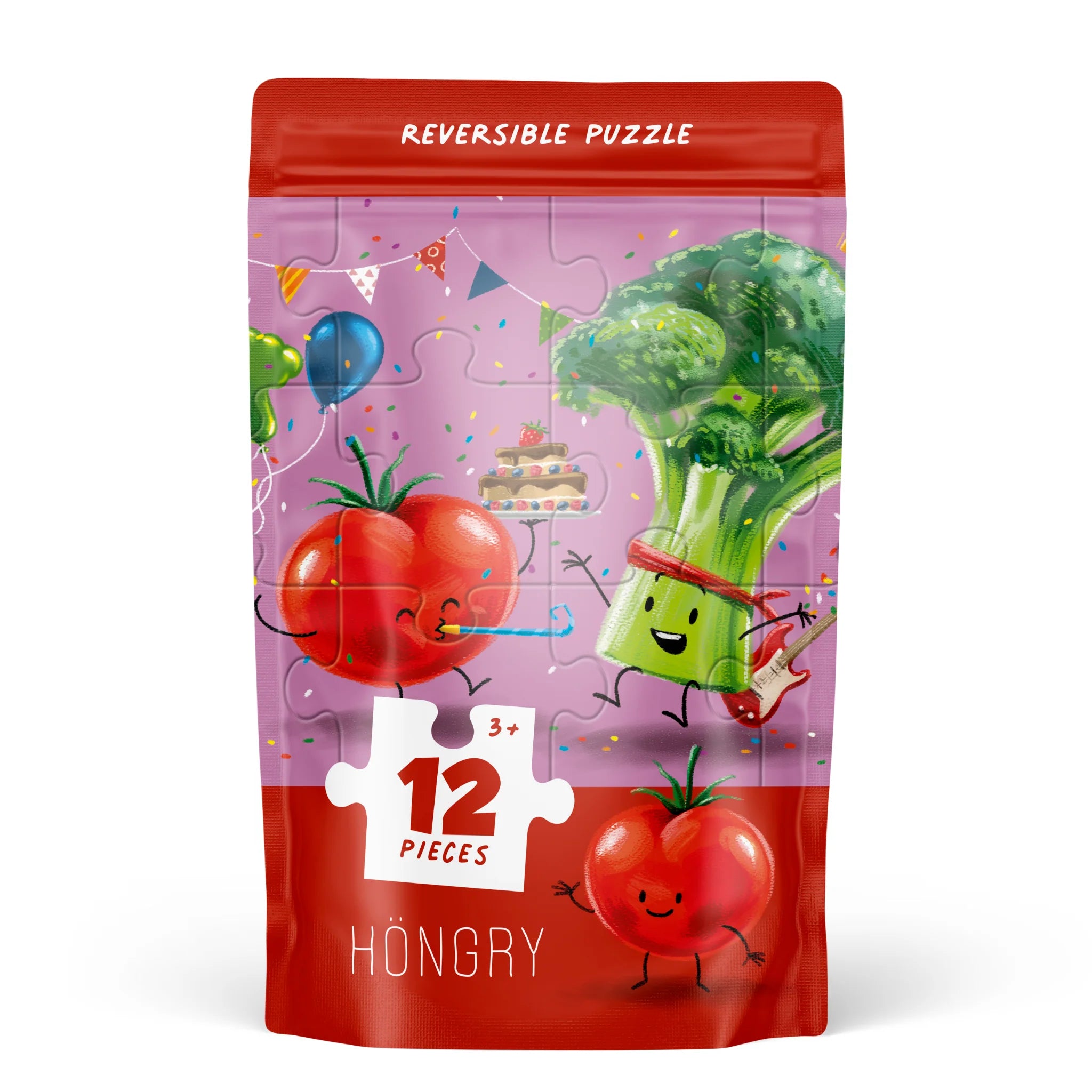 Höngry - puzzel - mijn tomaatje 12st