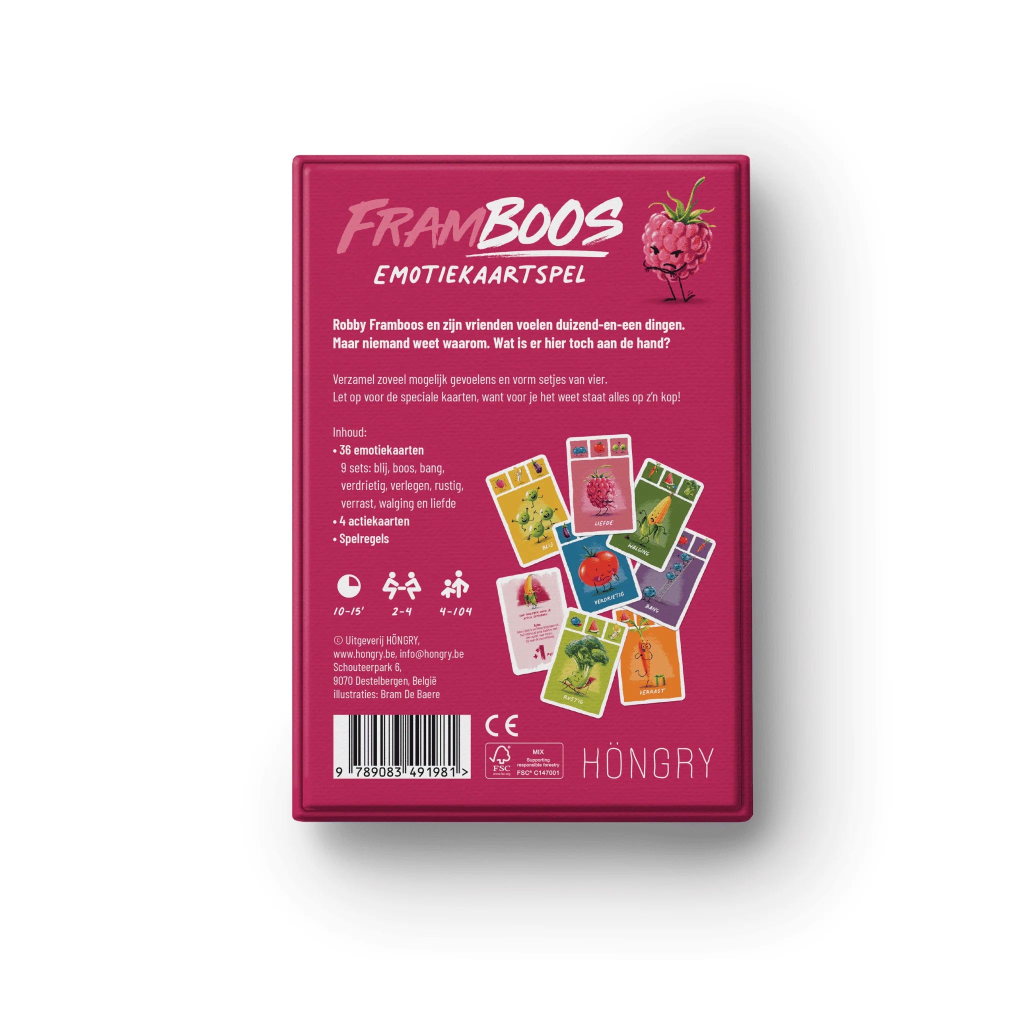 Höngry - spel - emotie kaartspel