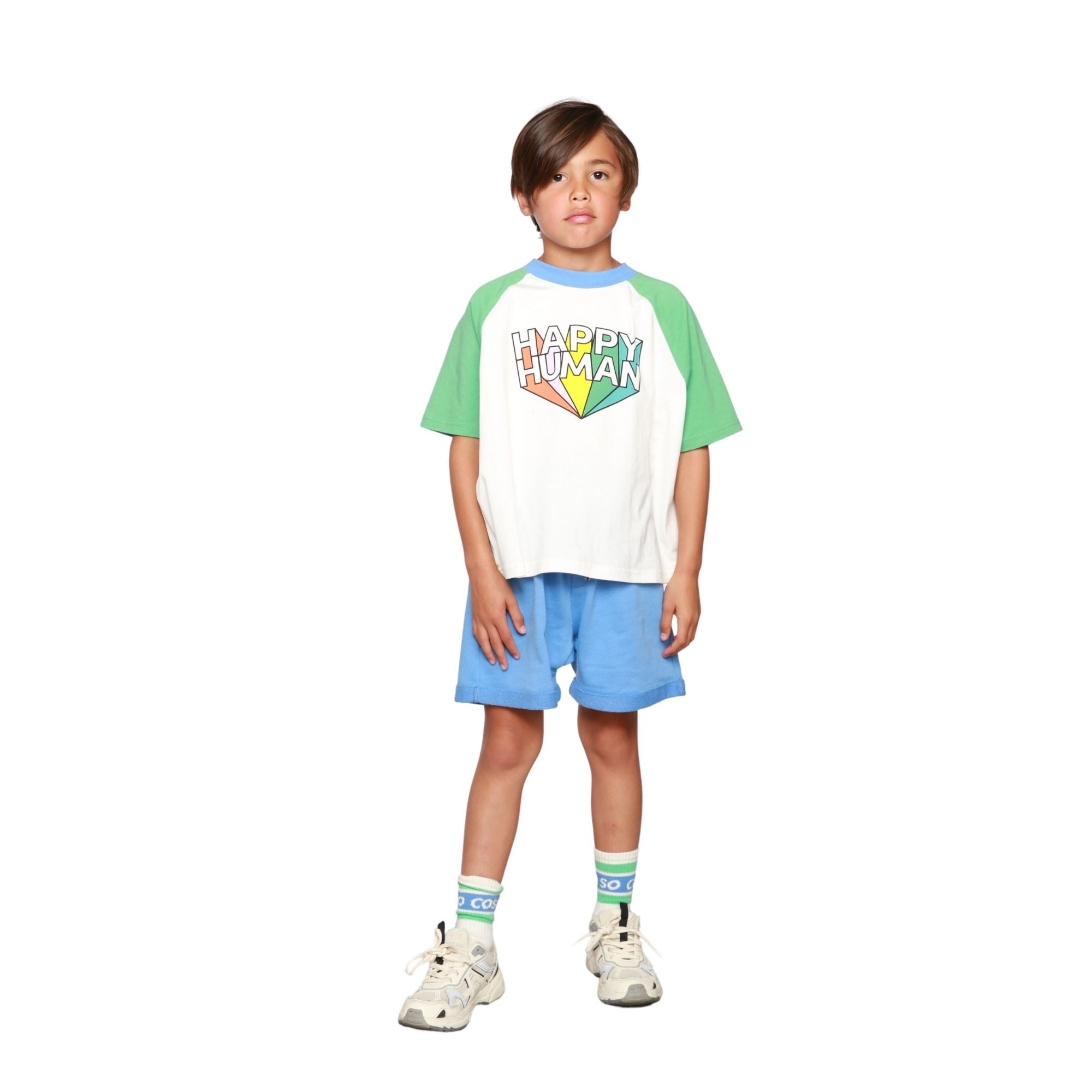 Cos I Said So - tshirt happy human - off white