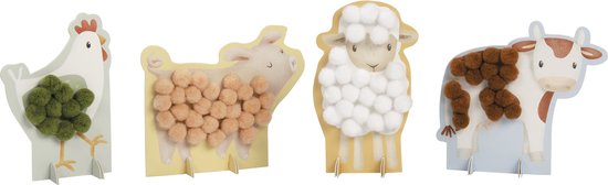 Little Dutch - knutselset pompom - little farm