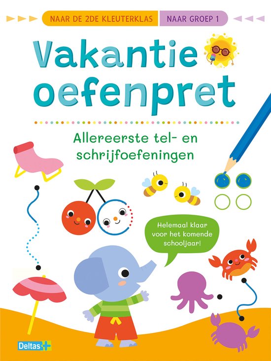 Deltas - vakantie oefenpret - naar de 2de kleuterklas
