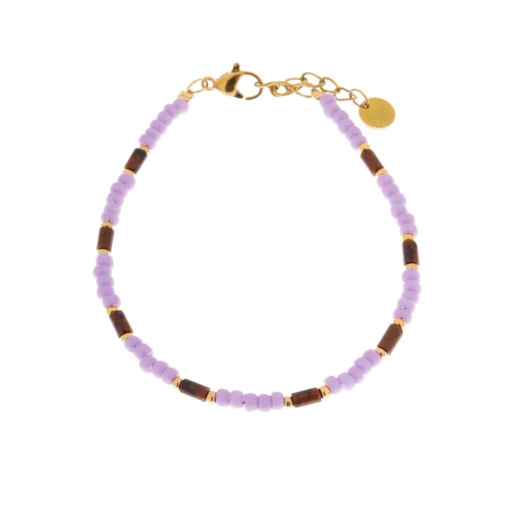 Label Kiki - lilalilac bracelet gold