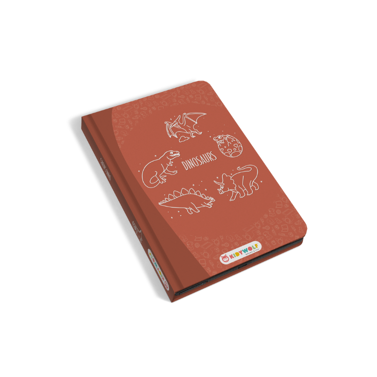 Kidywolf - kidydraw mini tekentablet - dinosaurs