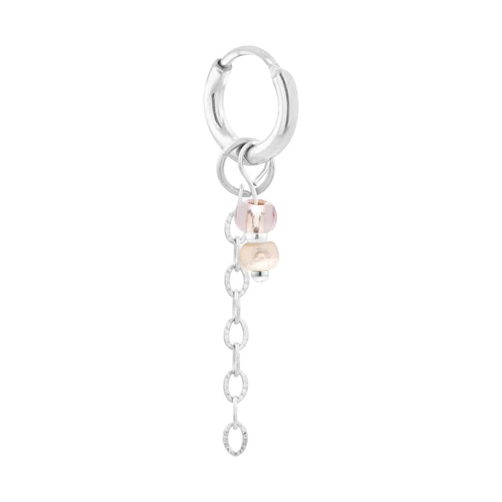 Label Kiki - coastal shine hoop silver