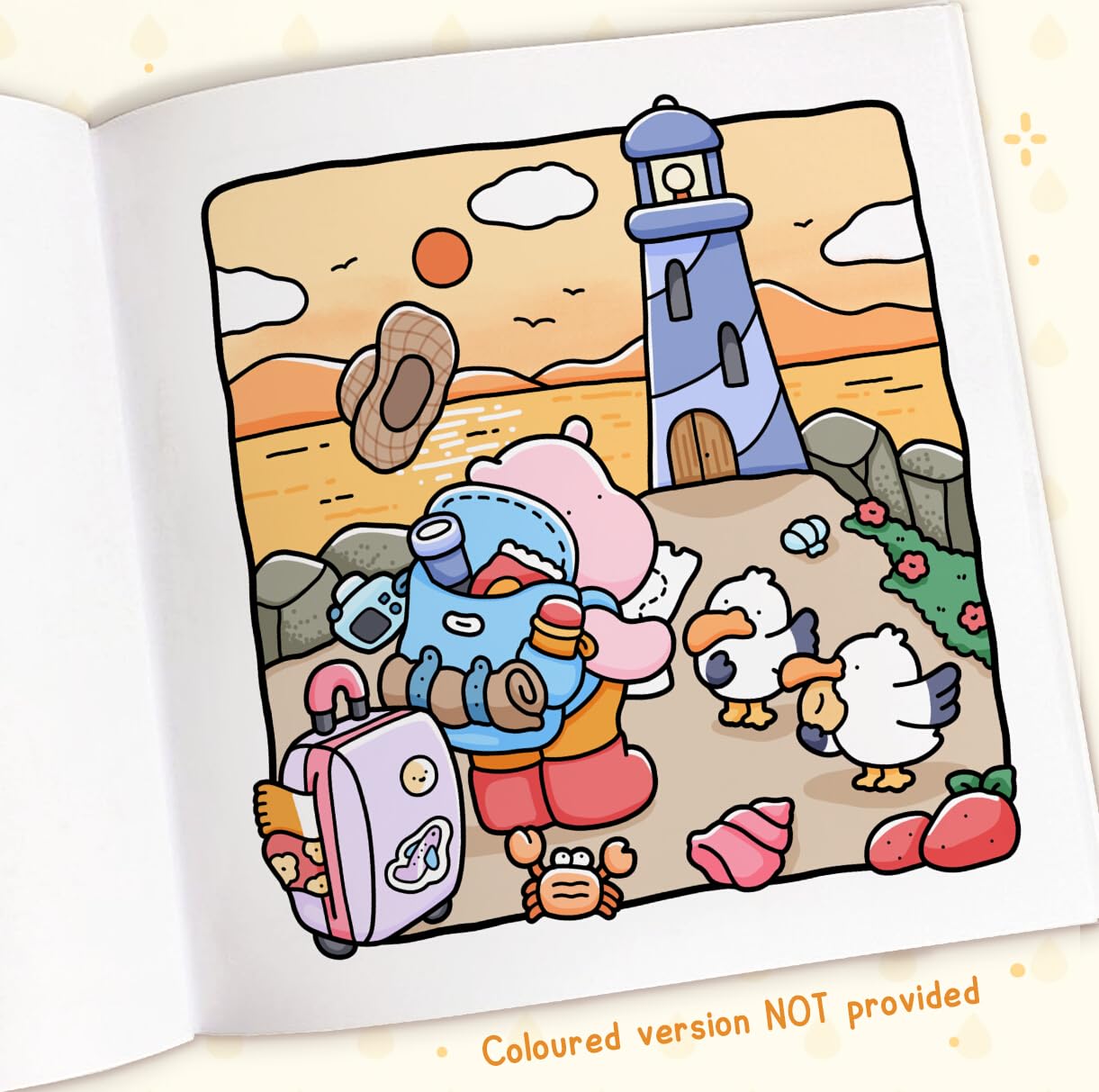 Deltas - kleurboek - Comfy Corner - Cute & Cozy kleurboek Coco Wyo