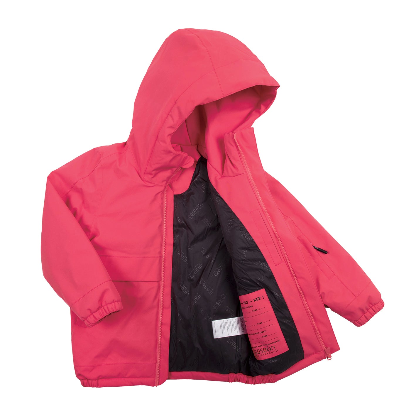 Gosoaky - winterjas smooth lion - paradise pink
