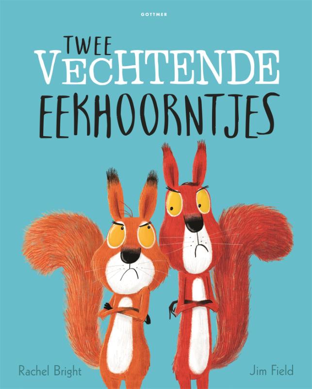 Gottmer - boek - 2 vechtende eekhoorntjes
