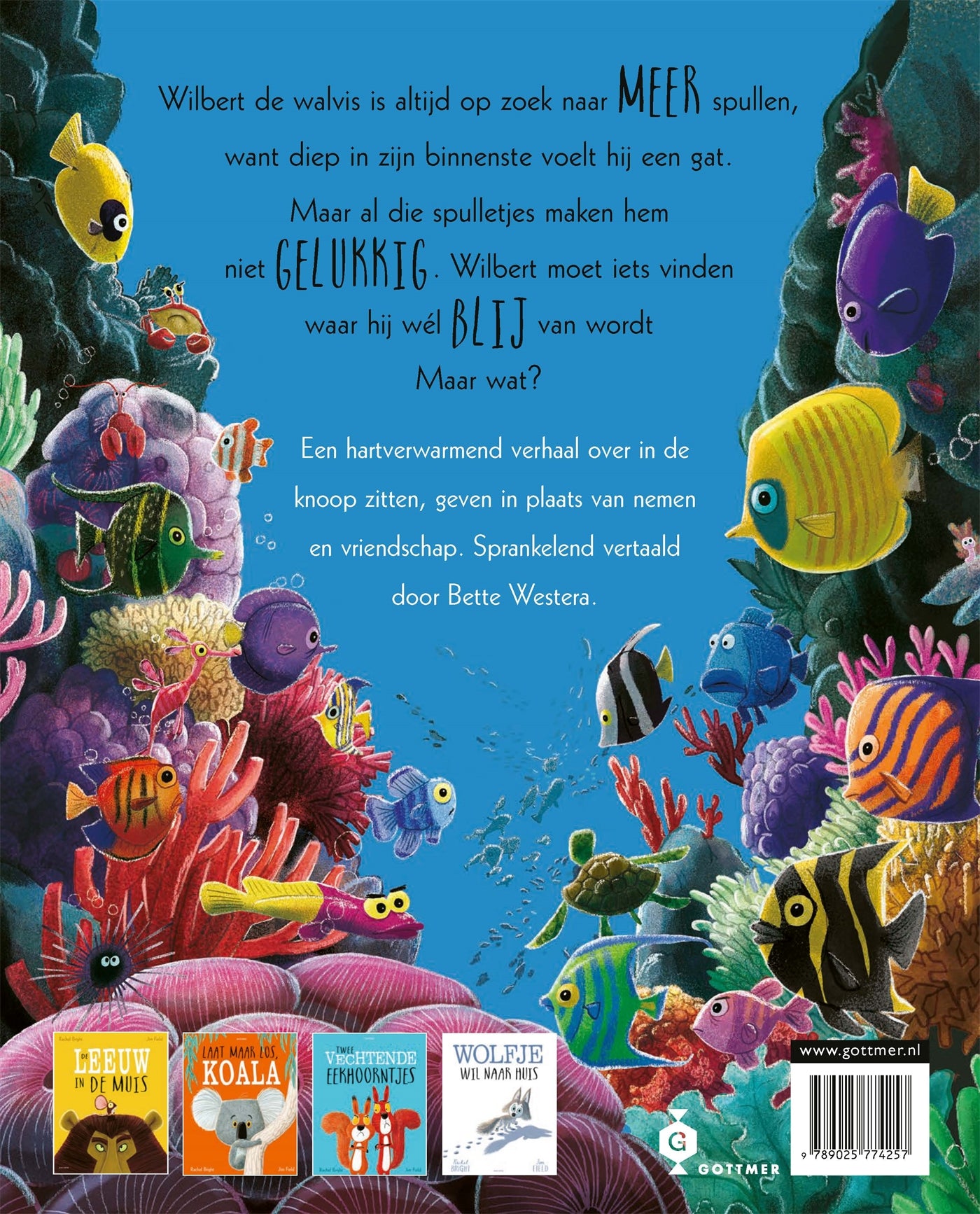 Gottmer - boek - de walvis wilde meer