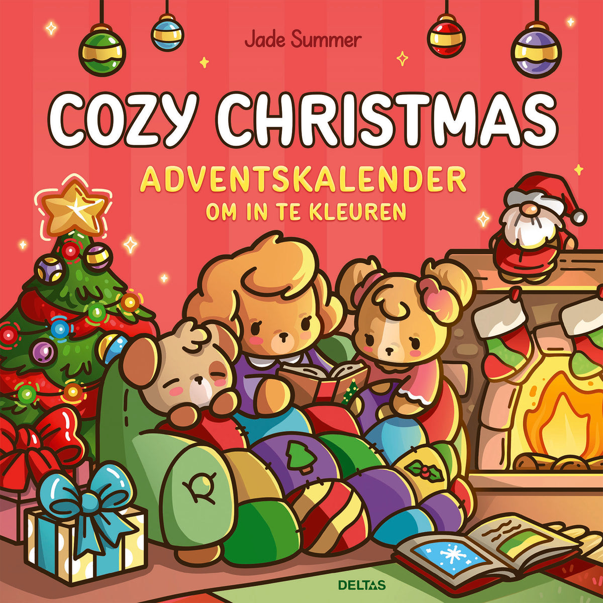 Deltas - kleurboek - Cozy Christmas adventskalender om in te kleuren Jade Summer