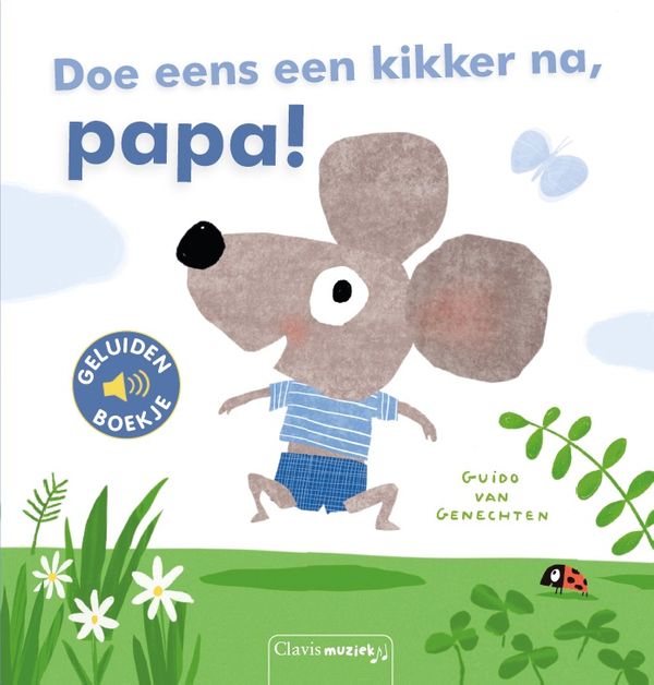 Clavis - geluidenboek - doe eens een kikker na, papa