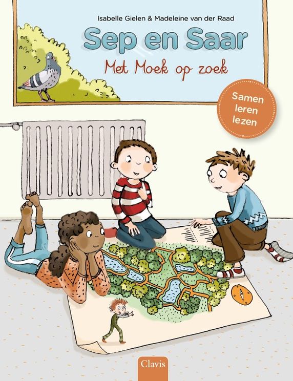 Clavis - leesboek sep en saar - met Moek op zoek