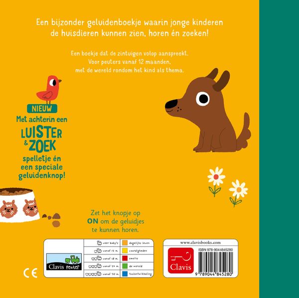 Clavis - geluidenboekje - mijn dieren