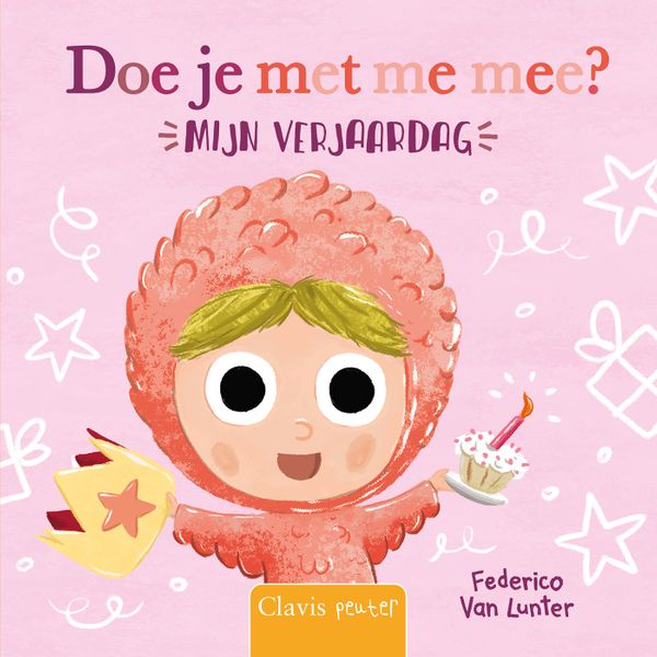 Clavis - kartonboekje - feest je met me mee? mijn verjaardag