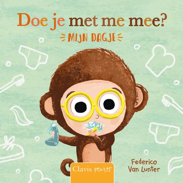Clavis - kartonboekje - doe je met me mee? mijn dagje