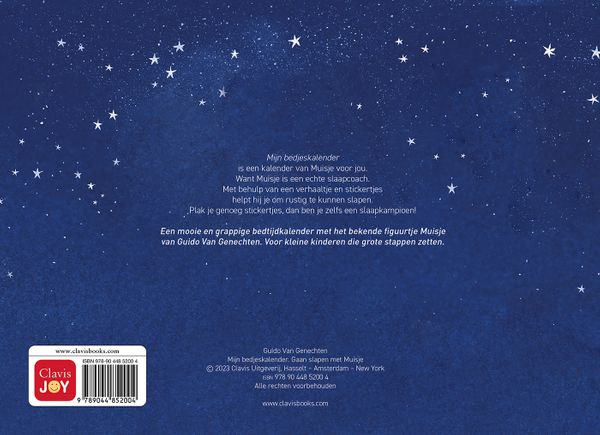 Clavis - boek - mijn bedjeskalender