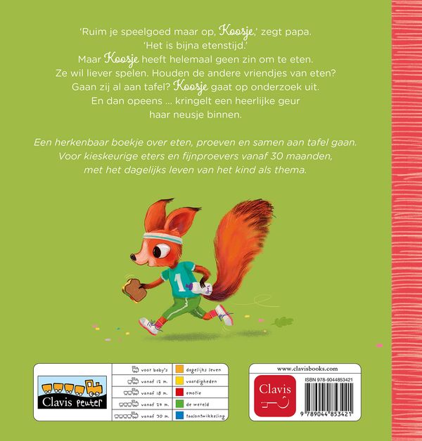 Clavis - boek - Koosje, kom je eten?