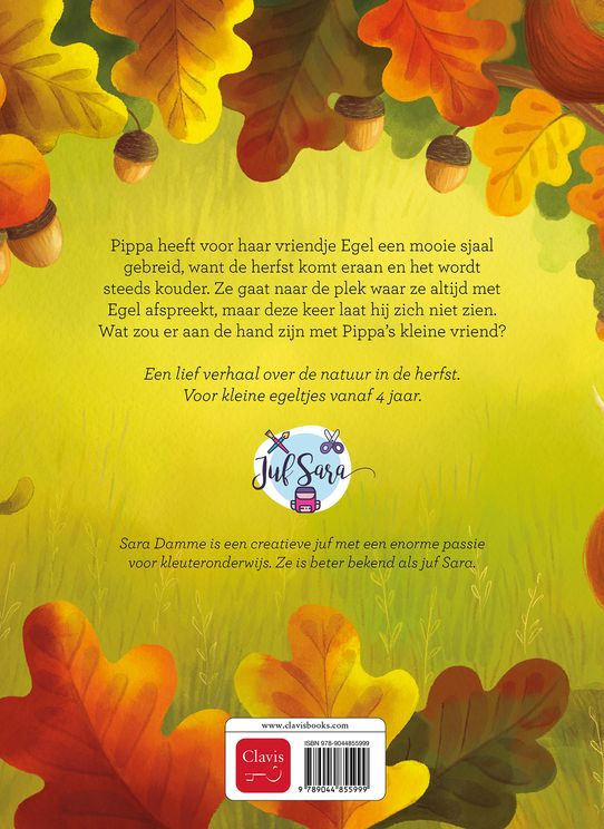 Clavis - boek - pippa en de vermiste egel