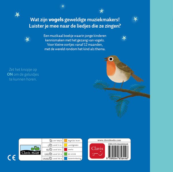 Clavis - geluidenboekje - vogels