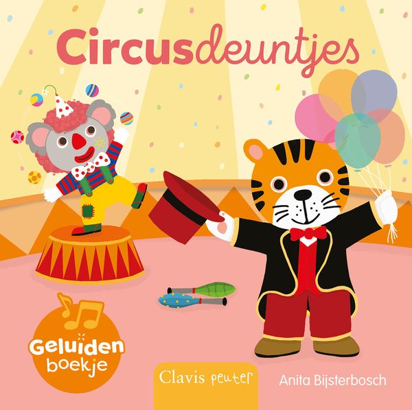 Clavis - geluidenboekje - circusdeuntjes