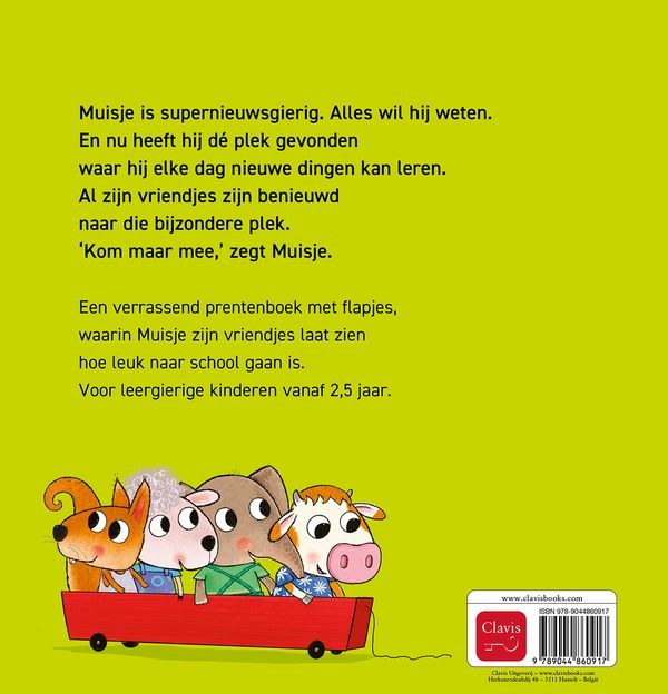 Clavis - boek - kom je mee naar school?