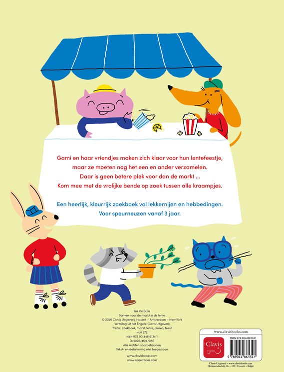 Clavis - zoekboek - samen naar de markt in de lente