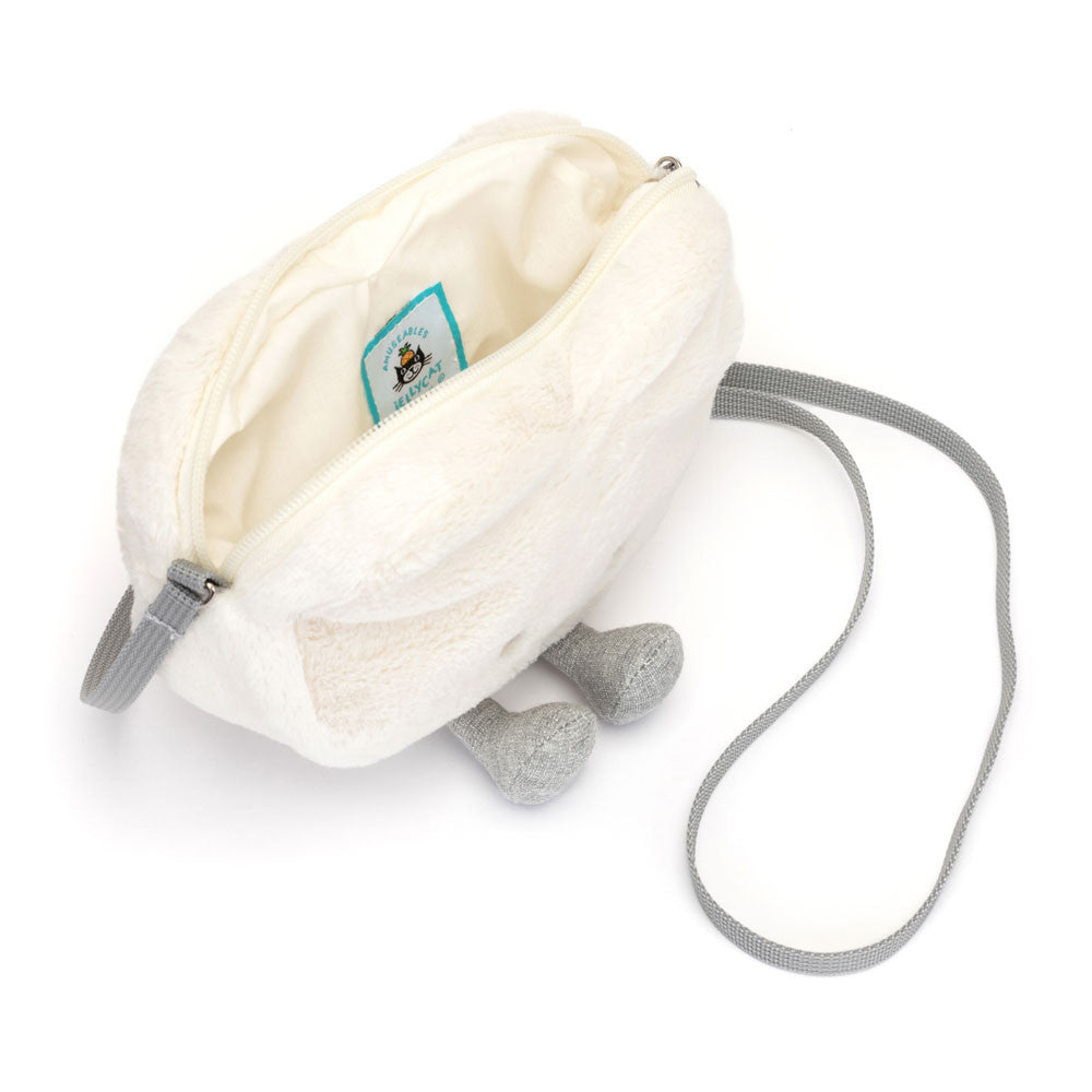 Jellycat - amuseable cream heart bag