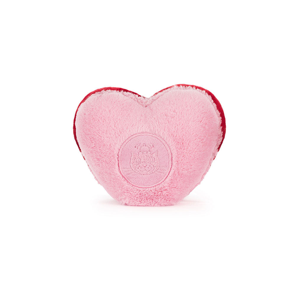 Jellycat - colette heart macaron - pink