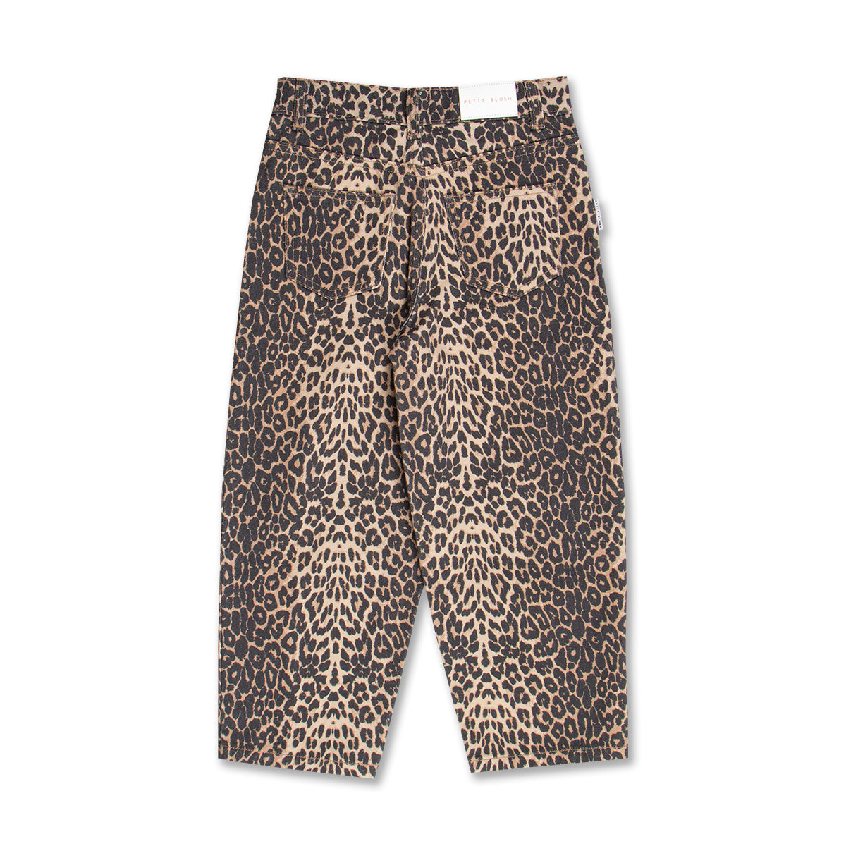 Petit Blush - balloon fit jeans - leopard