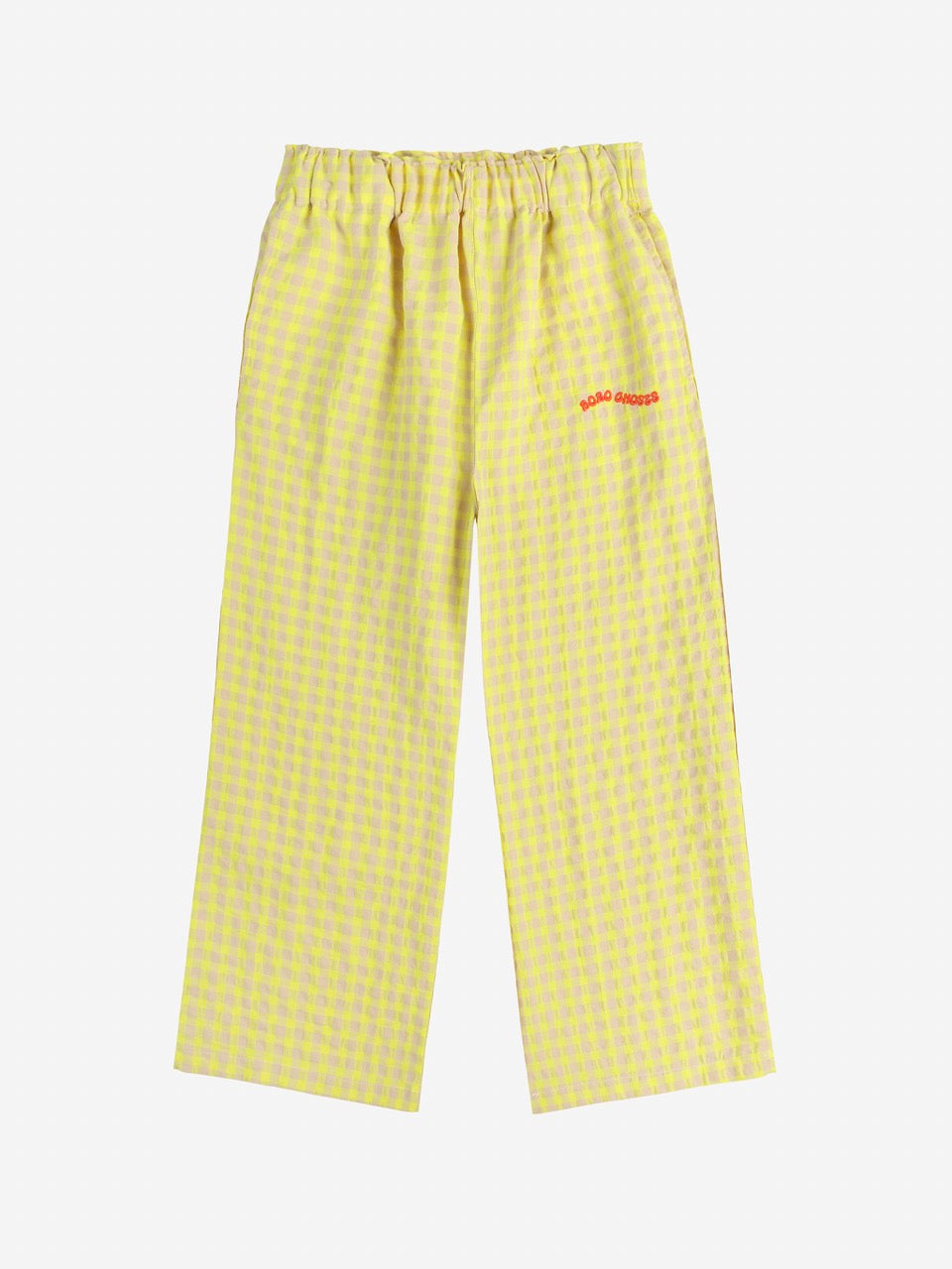 Bobo Choses - vichy woven pants - multicolor