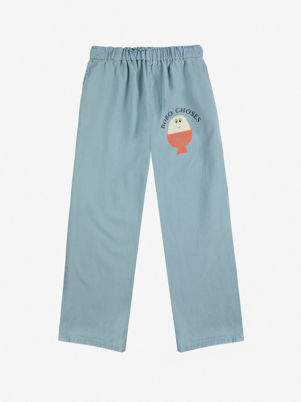 Bobo Choses - morning egg light denim pants
