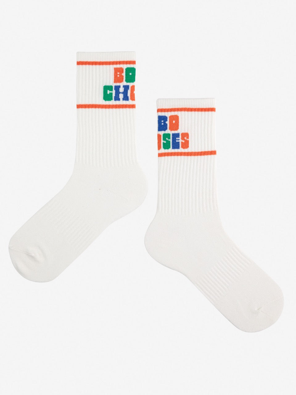 Bobo Choses - BC long socks - offwhite