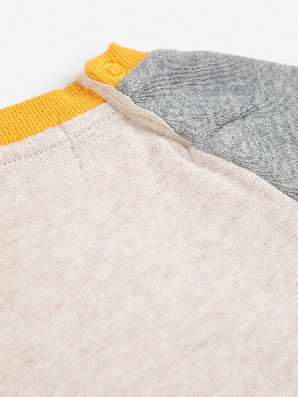 Bobo Choses - lucky clover sweatshirt - light heather grey