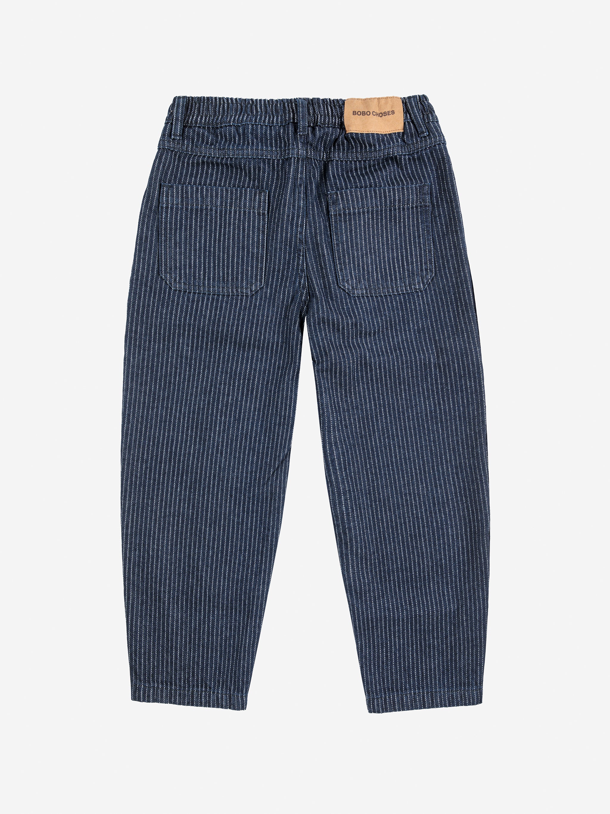 Bobo Choses - tic tac toe denim pants - navy blue