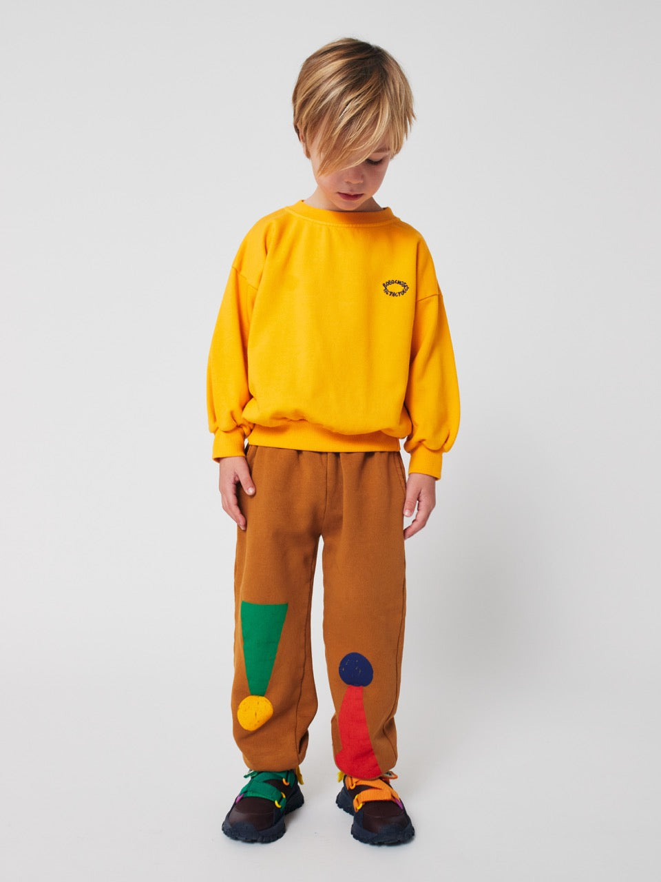 Bobo Choses - mr pencil sweatshirt - yellow