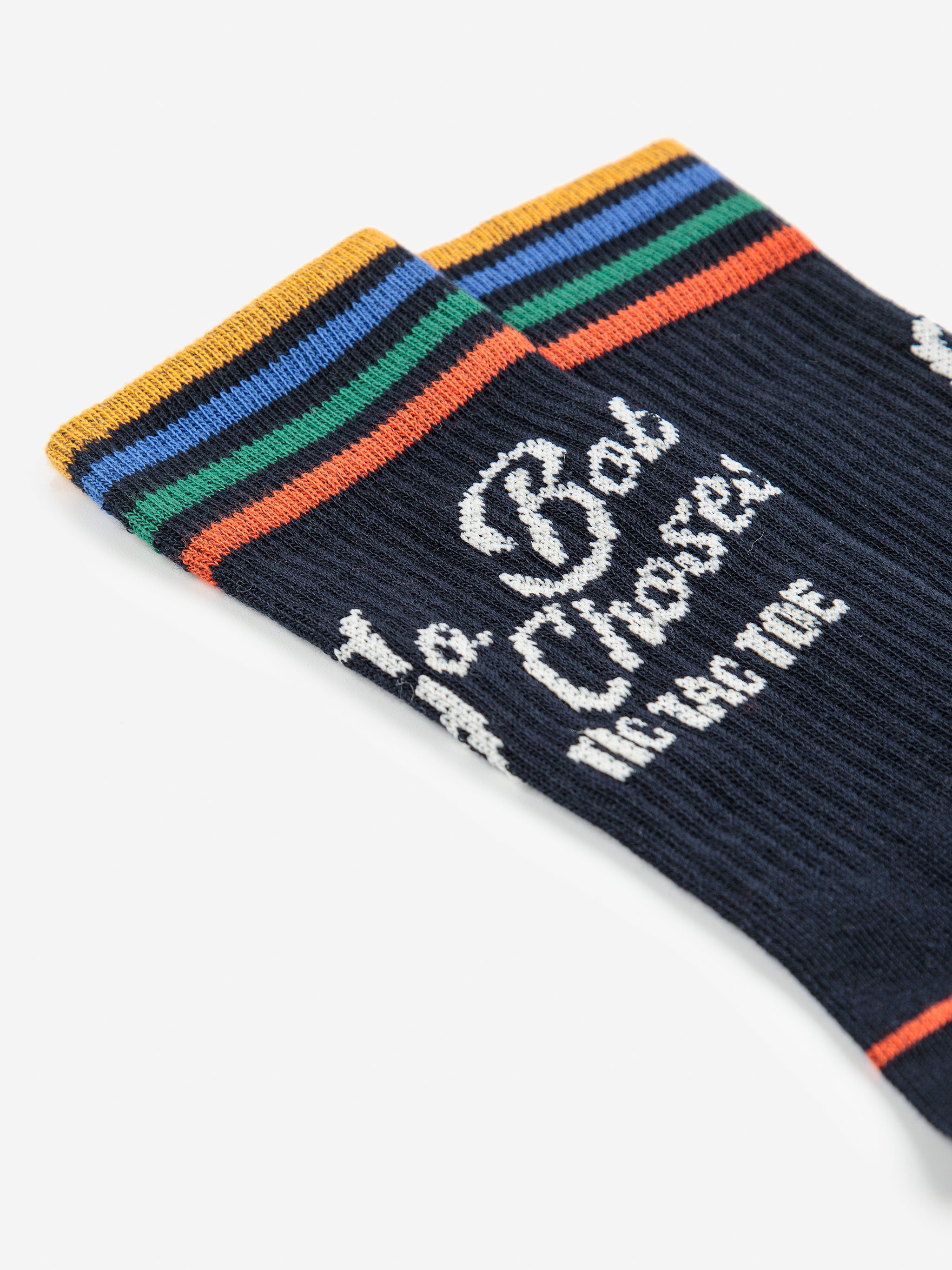 Bobo Choses - go bobo navy long socks