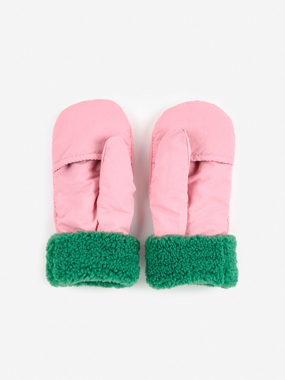 Bobo Choses - BC bicolor mittens - pink