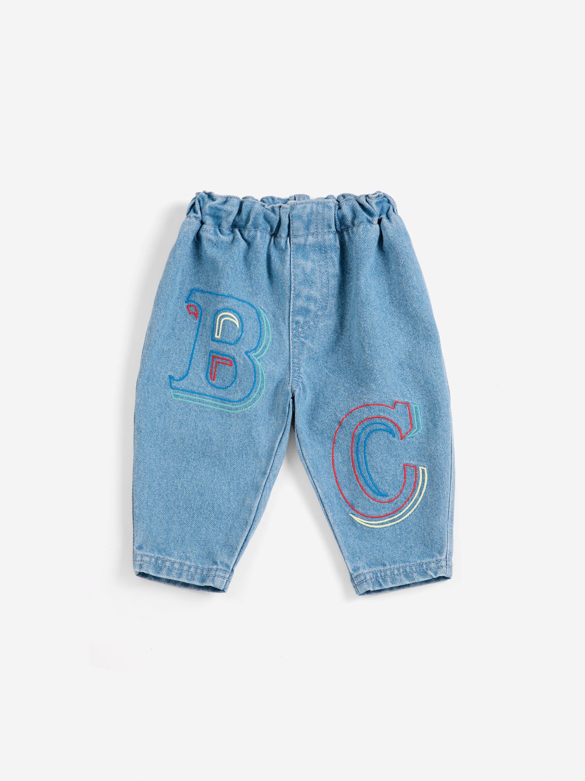 Bobo Choses - BC embossed denim pants