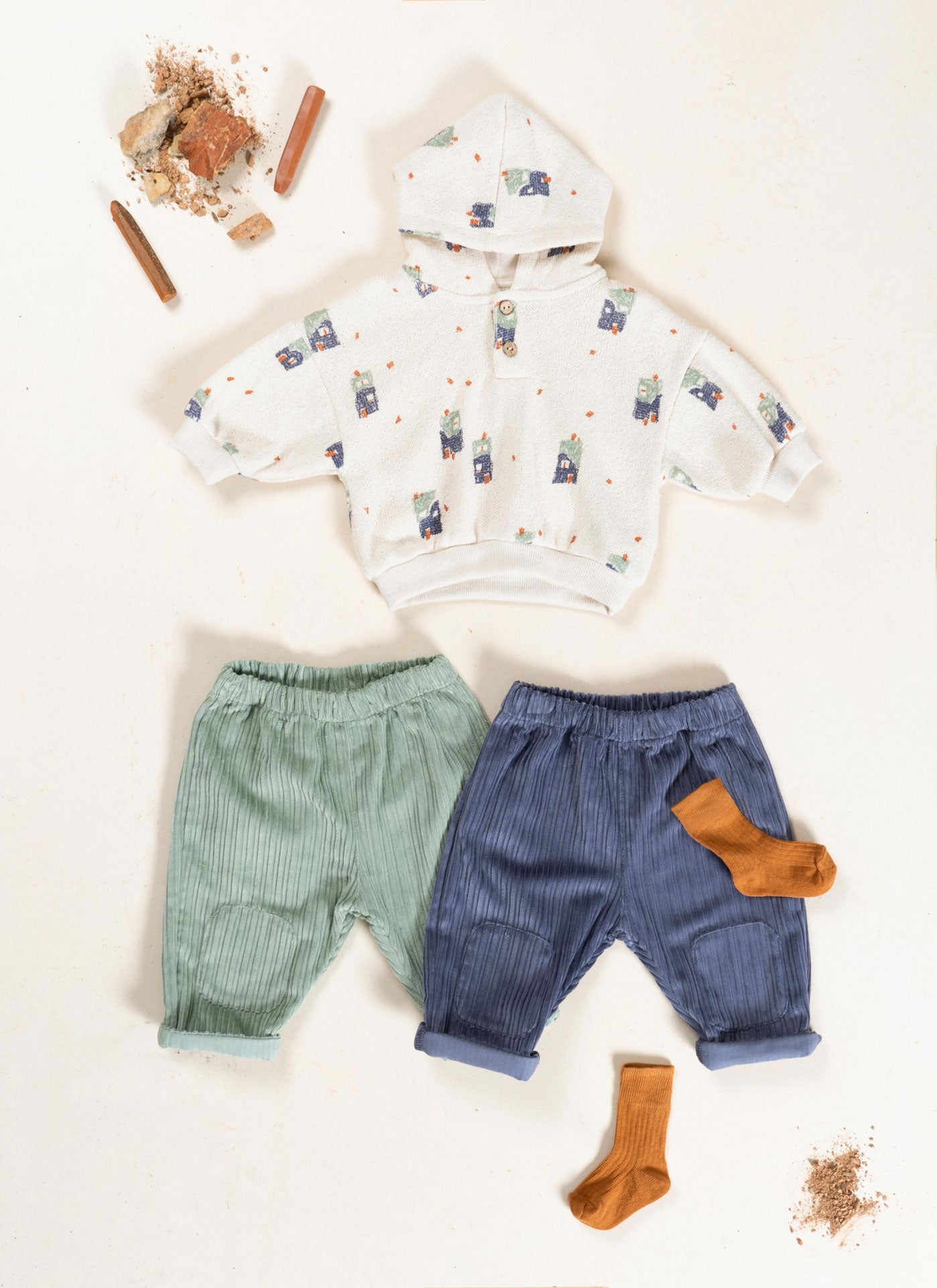 Play Up - jersey hooded sweater - pencil