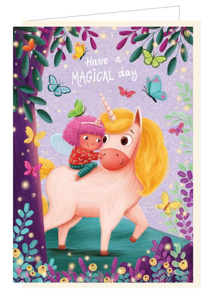 Mailbox - wenskaart - have a magical day