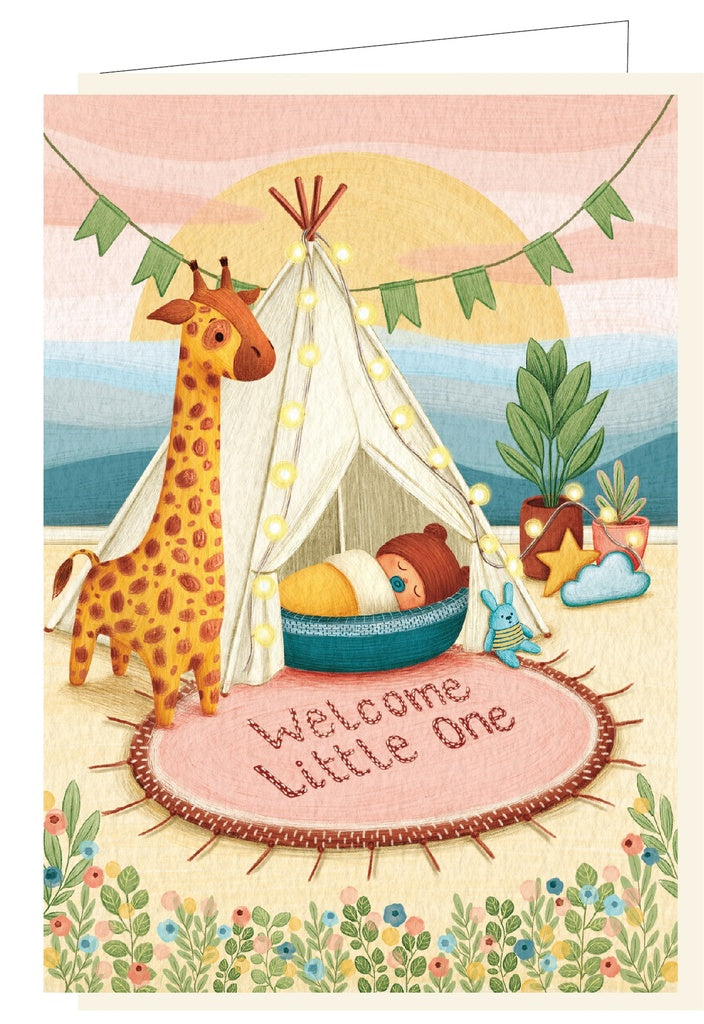 Mailbox - wenskaart - welcome little one