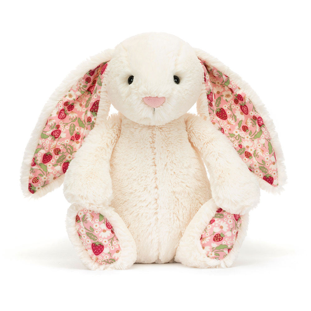 Jellycat - blossom bunny 'berry' original - cream