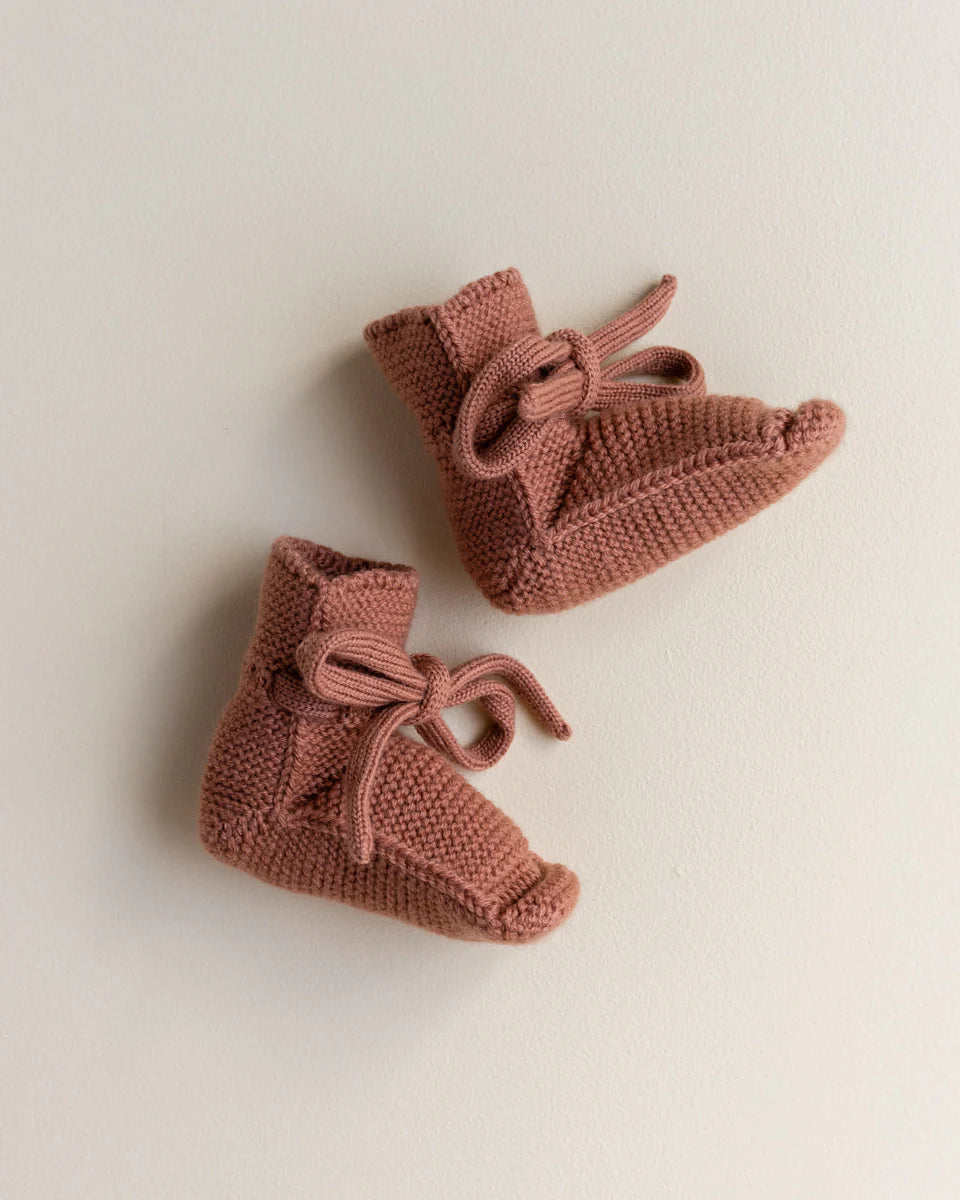 Hvid - booties - brick
