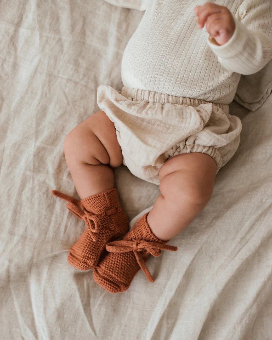 Hvid - booties - brick