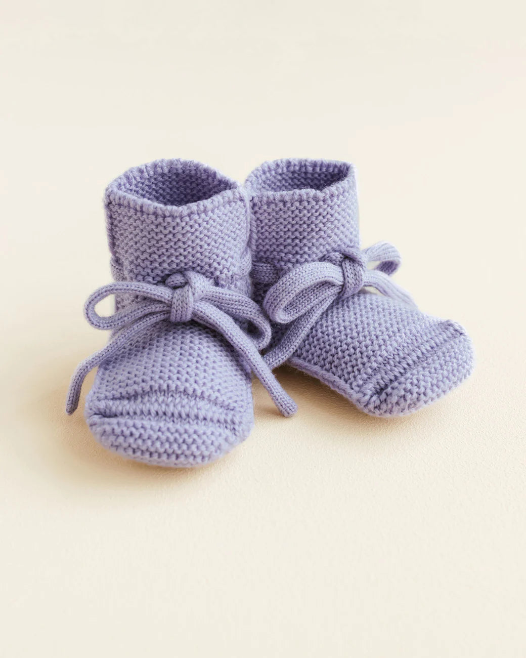 Hvid - booties - lilac